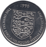 1998 PAUL GASCOIGNE MIDFIELD - WORLD COINS - Cambridgeshire Coins