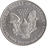 1998 SILVER LIBERTY DOLLAR USA - SILVER WORLD COINS - Cambridgeshire Coins