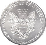 1998 SILVER LIBERTY DOLLAR USA - SILVER WORLD COINS - Cambridgeshire Coins