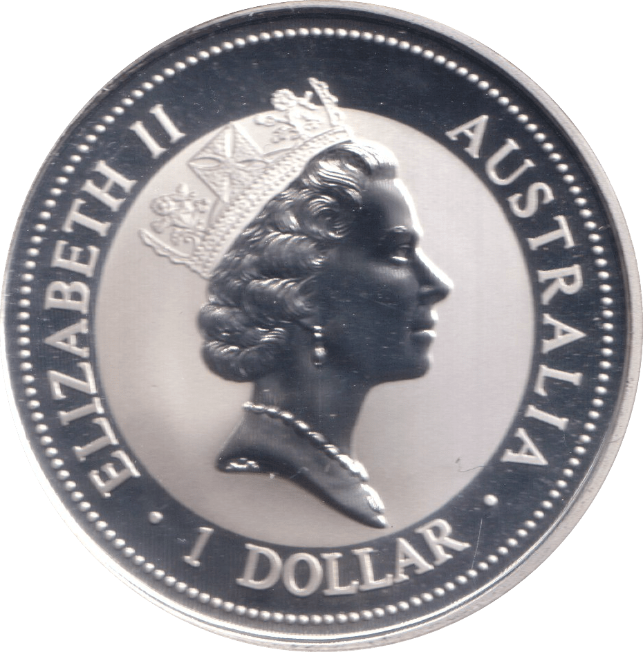 1998 SILVER ONE DOLLAR AUSTRALIA - SILVER WORLD COINS - Cambridgeshire Coins