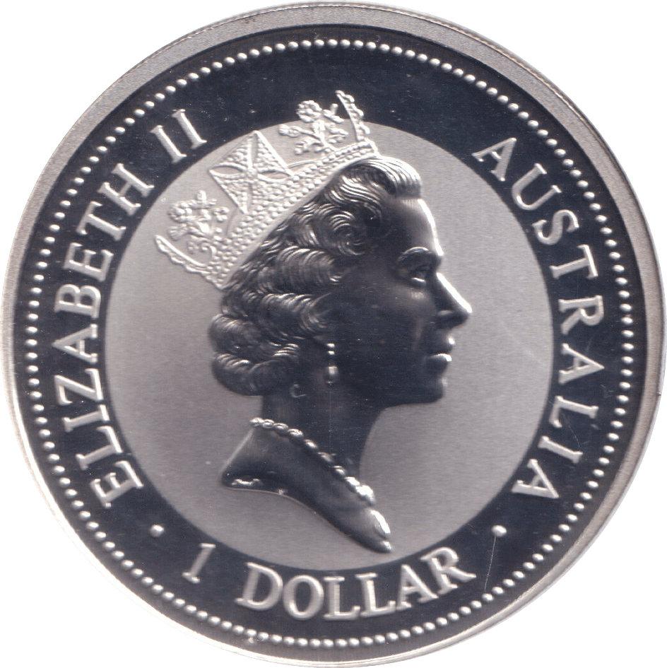 1998 SILVER ONE DOLLAR AUSTRALIA - SILVER WORLD COINS - Cambridgeshire Coins