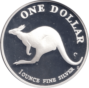 1998 SILVER ONE DOLLAR AUSTRALIA - SILVER WORLD COINS - Cambridgeshire Coins