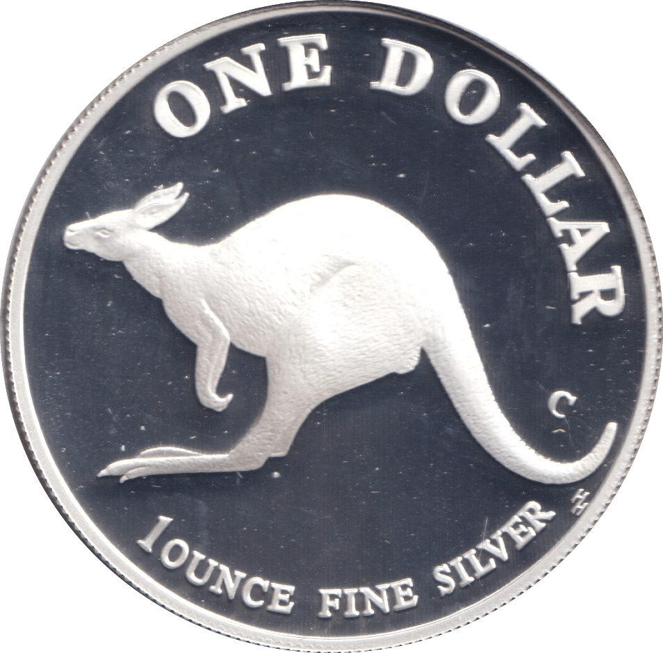 1998 SILVER ONE DOLLAR AUSTRALIA - SILVER WORLD COINS - Cambridgeshire Coins