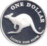 1998 SILVER ONE DOLLAR AUSTRALIA - SILVER WORLD COINS - Cambridgeshire Coins