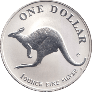 1998 SILVER ONE DOLLAR AUSTRALIA - SILVER WORLD COINS - Cambridgeshire Coins