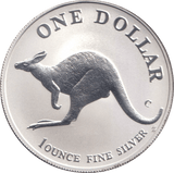 1998 SILVER ONE DOLLAR AUSTRALIA - SILVER WORLD COINS - Cambridgeshire Coins