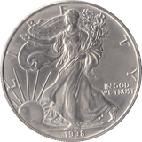 1998 SILVER ONE DOLLAR PROOF USA - SILVER WORLD COINS - Cambridgeshire Coins