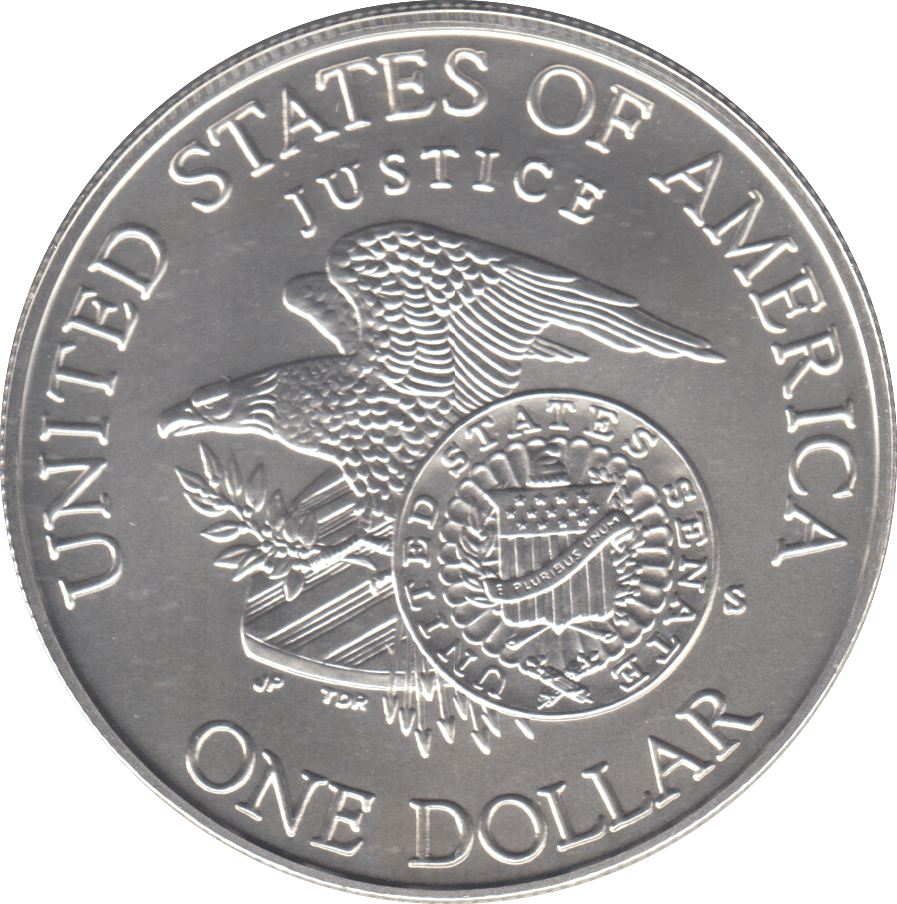 1998 SILVER PROOF ROBERT F. KENNEDY ONE DOLLAR USA - SILVER WORLD COINS - Cambridgeshire Coins