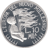 1998 SILVER PROOF SAN MARINO 10K LIRA - WORLD COINS - Cambridgeshire Coins