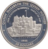 1998 SILVER PROOF TEN DOLLARS CASTLE OF MEY - SILVER WORLD COINS - Cambridgeshire Coins