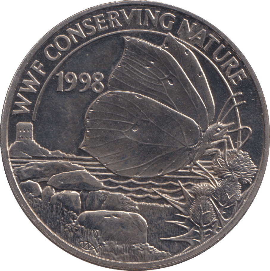 1998 TWO POUND BAILIWICK OF GUERNSEY BU - WORLD COINS - Cambridgeshire Coins
