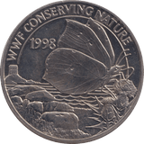 1998 TWO POUND BAILIWICK OF GUERNSEY BU - WORLD COINS - Cambridgeshire Coins