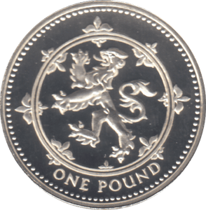 1999 £1 SILVER PROOF - £1 Silver Proof - Cambridgeshire Coins