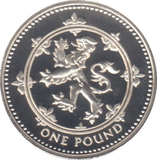 1999 £1 SILVER PROOF - £1 Silver Proof - Cambridgeshire Coins