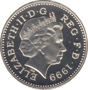 1999 £1 SILVER PROOF - £1 Silver Proof - Cambridgeshire Coins