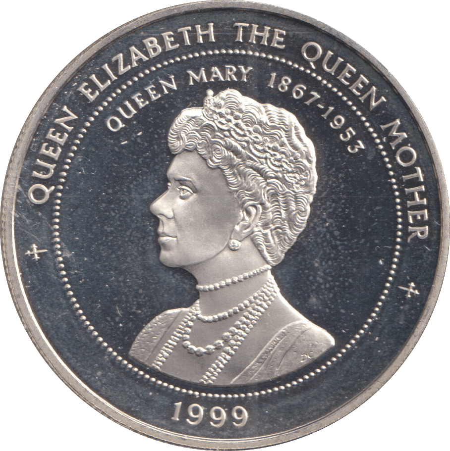 1999 1000 SHILLINGS BANK OF UGANDA QUEEN ELIZABETH AND MOTHER - SILVER WORLD COINS - Cambridgeshire Coins