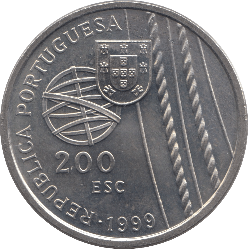 1999 200 ESCUDOS PORTUGAL - WORLD COINS - Cambridgeshire Coins