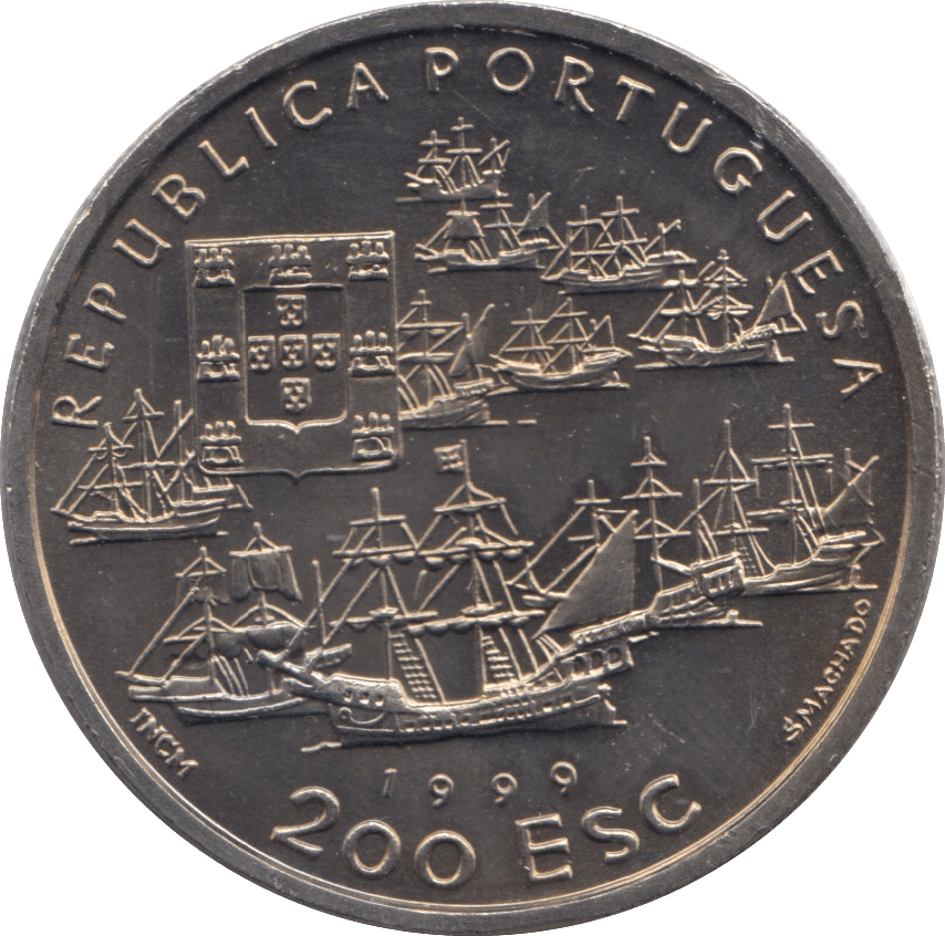 1999 200 ESCUDOS PORTUGAL - WORLD COINS - Cambridgeshire Coins