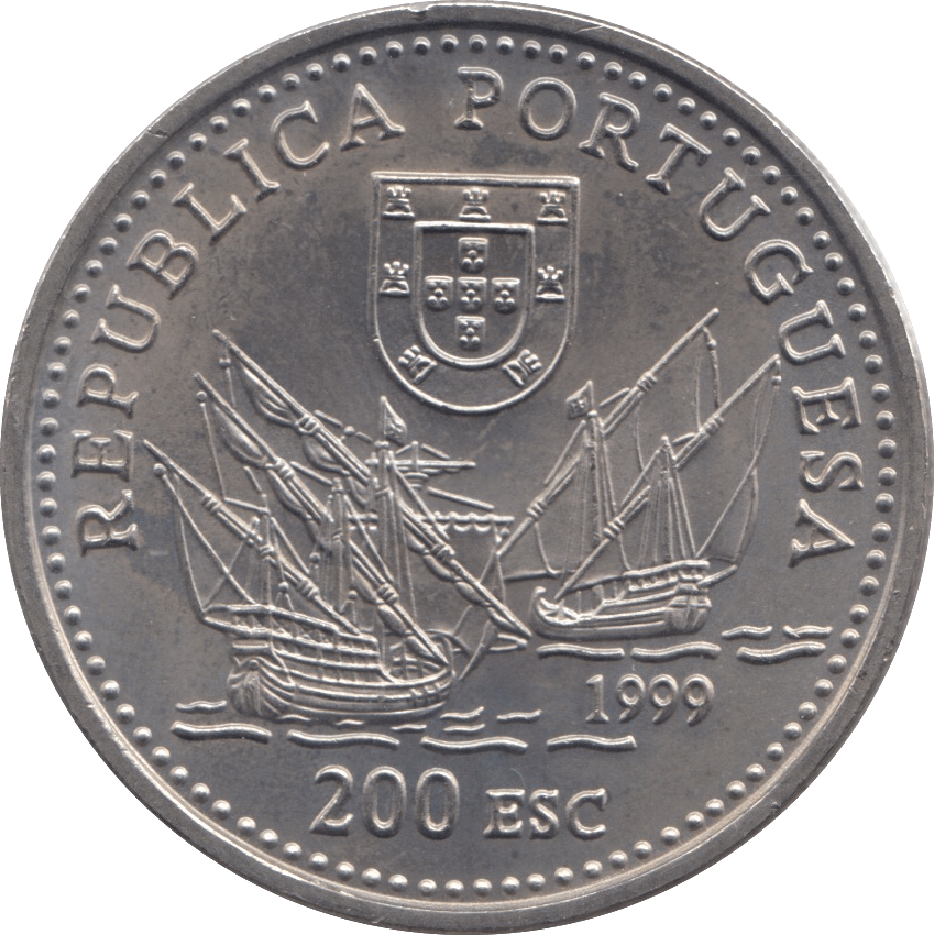 1999 200 ESCUDOS PORTUGAL - WORLD COINS - Cambridgeshire Coins
