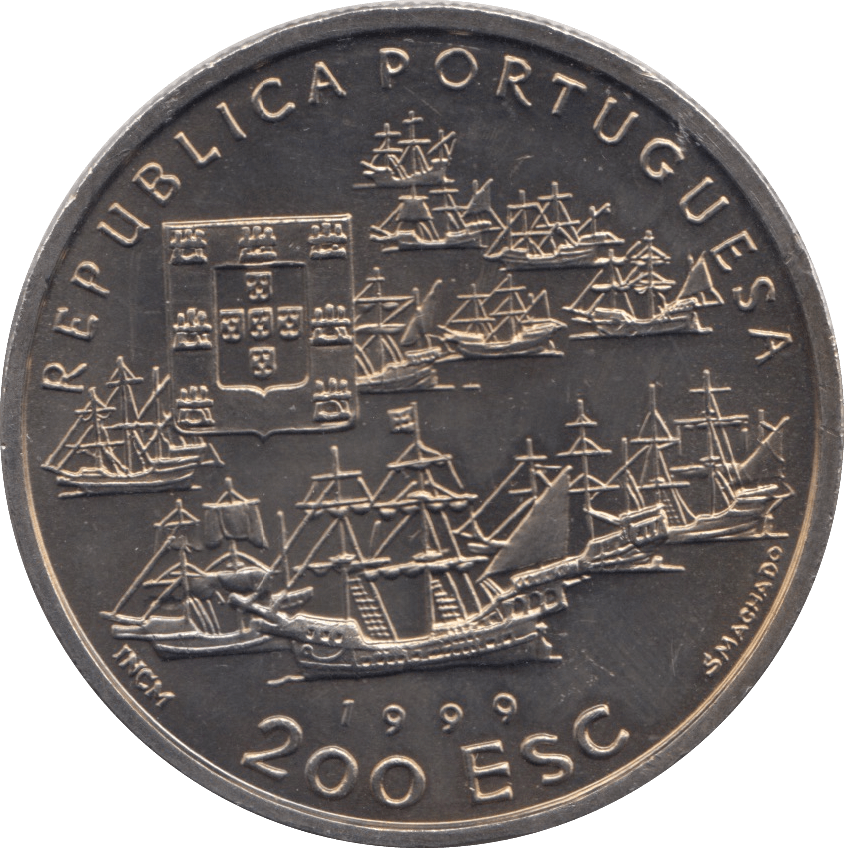 1999 200 ESCUDOS PORTUGAL - WORLD COINS - Cambridgeshire Coins