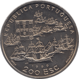1999 200 ESCUDOS PORTUGAL - WORLD COINS - Cambridgeshire Coins