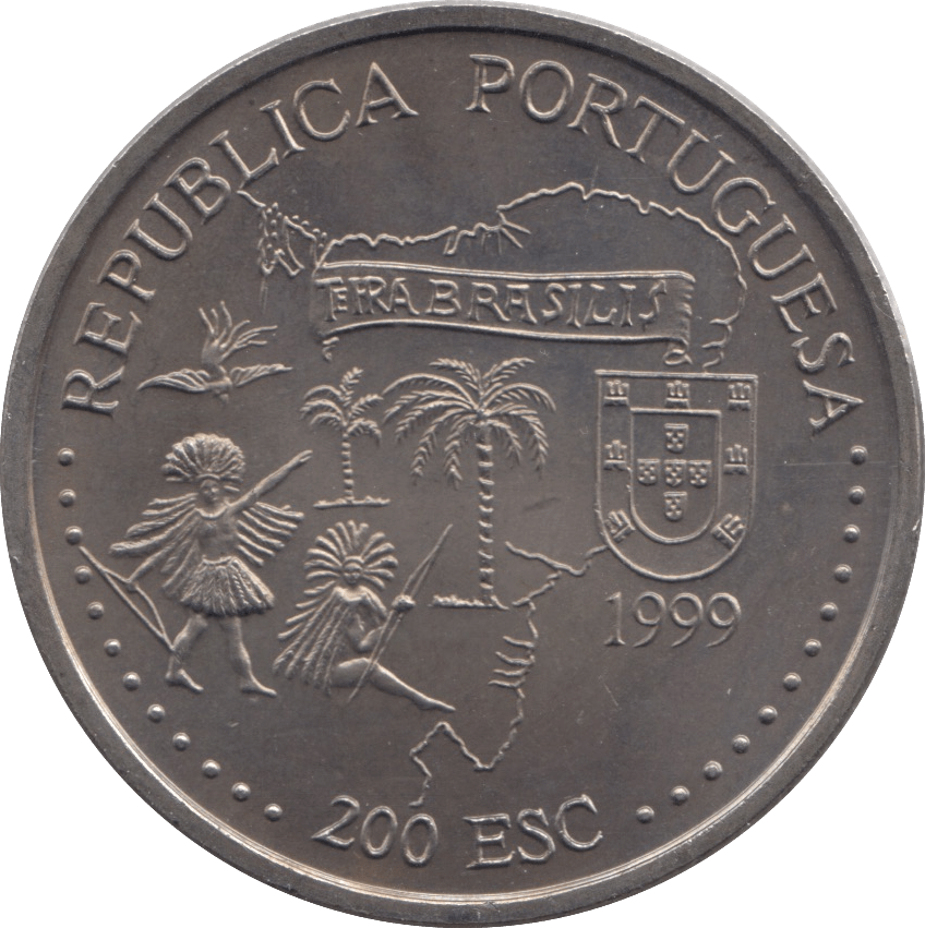 1999 200 ESCUDOS PORTUGAL - WORLD COINS - Cambridgeshire Coins