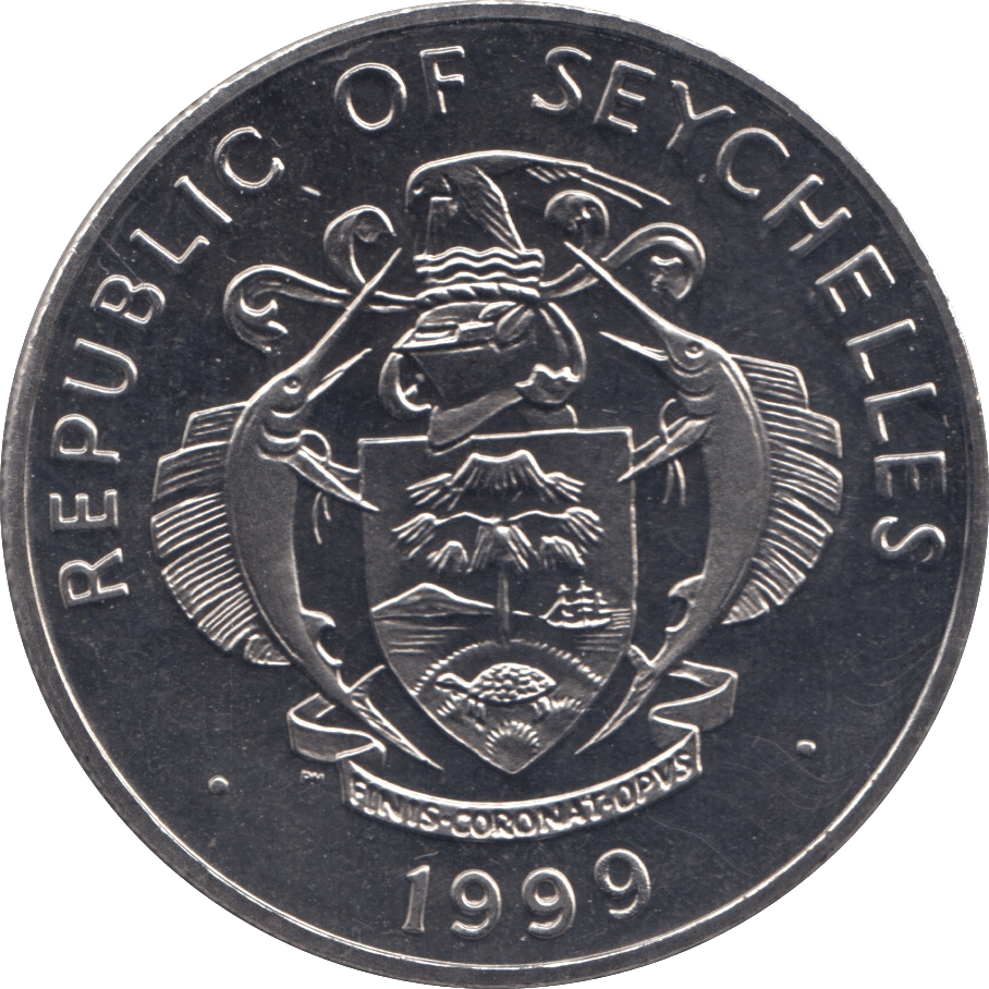 1999 5 RUPEES - WORLD COINS - Cambridgeshire Coins
