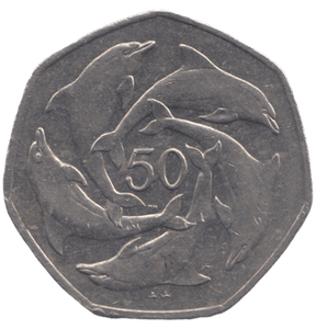 1999 50 PENCE GIBRALTAR - 50P CIRCULATED - Cambridgeshire Coins