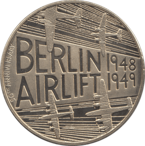 1999 BERLIN AIRLIFT COMMEMORATIVE MEDALLION - MEDALS & MEDALLIONS - Cambridgeshire Coins