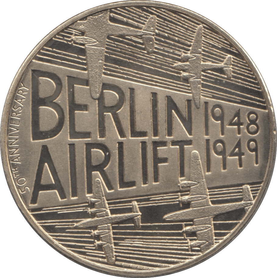 1999 BERLIN AIRLIFT COMMEMORATIVE MEDALLION - MEDALS & MEDALLIONS - Cambridgeshire Coins