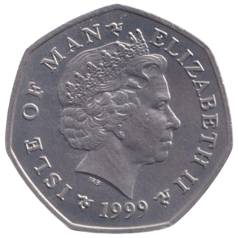 1999 CHRISTMAS 50P VICTORIAN FAMILY ISLE OF MAN ( BUNC ) AA - 50P REGIONAL ISSUES - Cambridgeshire Coins