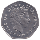 1999 CHRISTMAS 50P VICTORIAN FAMILY ISLE OF MAN ( BUNC ) AA - 50P REGIONAL ISSUES - Cambridgeshire Coins