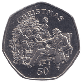 1999 CHRISTMAS 50P VICTORIAN FAMILY ISLE OF MAN ( BUNC ) AA - 50P REGIONAL ISSUES - Cambridgeshire Coins