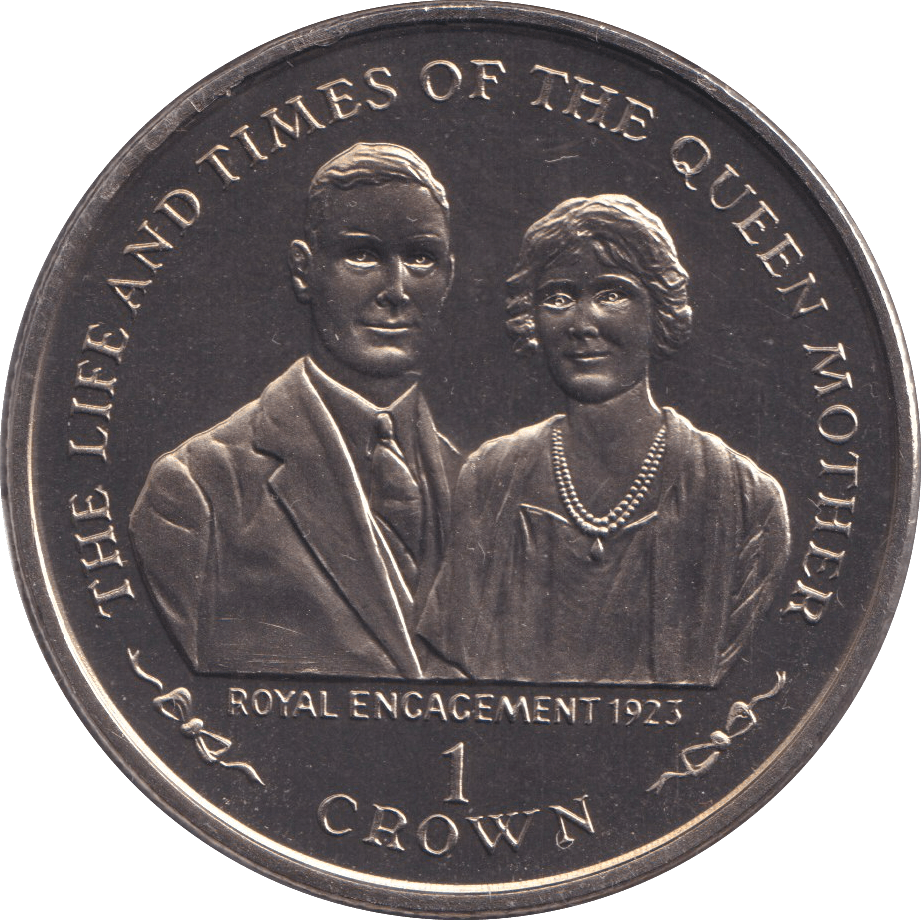 1999 CROWN LIFE AND TIME OF QUEEN MOTHER - WORLD COINS - Cambridgeshire Coins