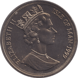 1999 CROWN LIFE AND TIME OF QUEEN MOTHER - WORLD COINS - Cambridgeshire Coins
