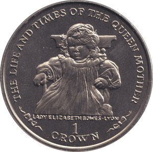 1999 CROWN TIMES AND LIFE OF QUEEN MOTHER - WORLD COINS - Cambridgeshire Coins