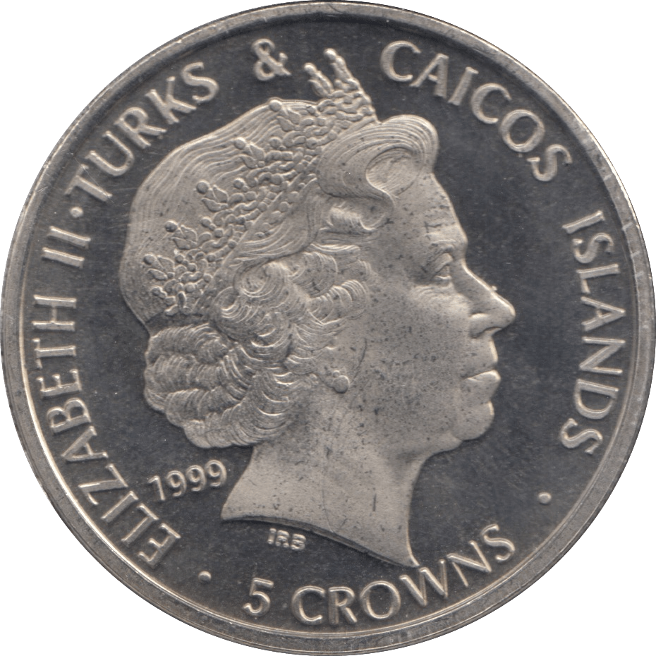 1999 FIVE CROWNS - WORLD COINS - Cambridgeshire Coins