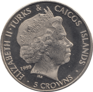 1999 FIVE CROWNS - WORLD COINS - Cambridgeshire Coins