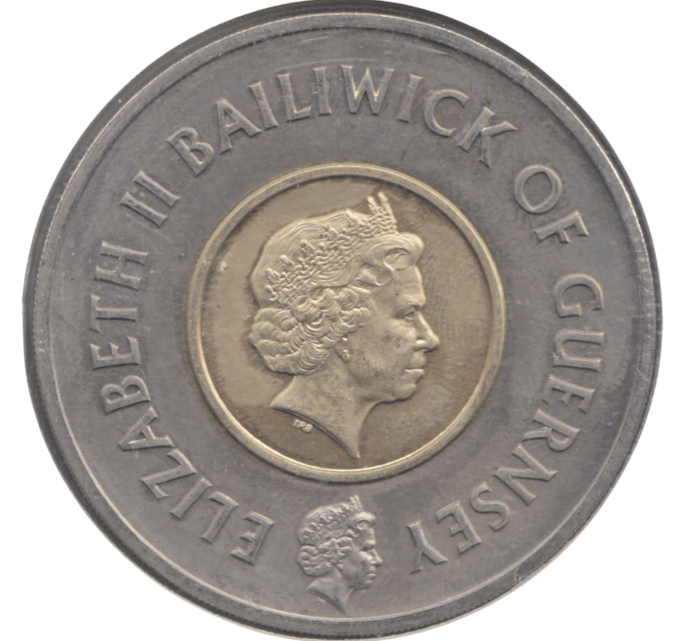 1999 FIVE POUNDS GUERNSEY - WORLD COINS - Cambridgeshire Coins