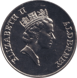 1999 FIVE POUNDS TOTAL ECLIPSE OF THE SUN ALDERNEY - WORLD COINS - Cambridgeshire Coins
