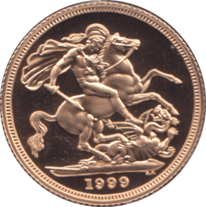 1999 GOLD SOVEREIGN ( PROOF ) - SOVEREIGN - Cambridgeshire Coins