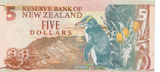 1999 NEW ZEALAND 5 DOLLAR BANKNOTE REF-1743 - WORLD BANKNOTES - Cambridgeshire Coins
