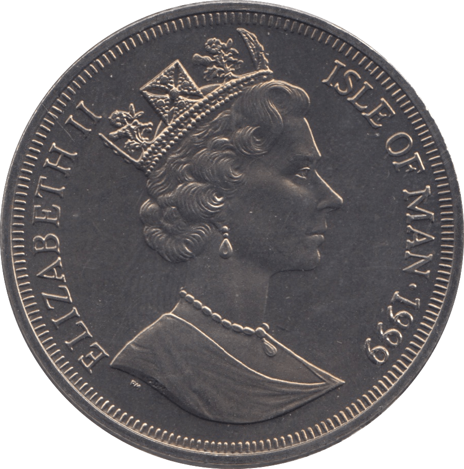 1999 ONE CROWN ISLE OF MAN F406 - WORLD COINS - Cambridgeshire Coins