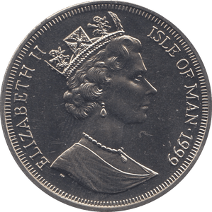 1999 ONE CROWN ISLE OF MAN F487 - WORLD COINS - Cambridgeshire Coins