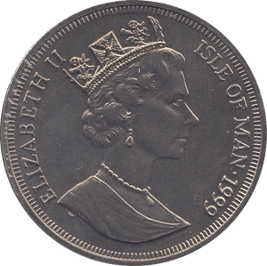 1999 ONE CROWN ISLE OF MAN F491 - WORLD COINS - Cambridgeshire Coins