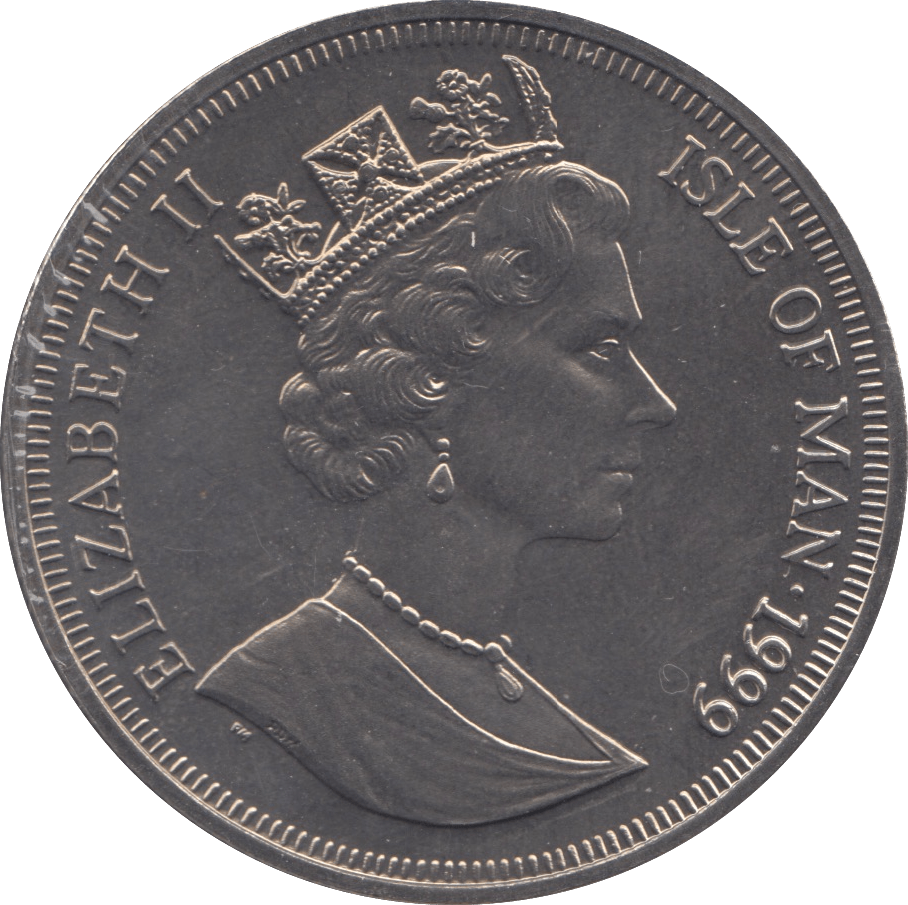 1999 ONE CROWN ISLE OF MAN F491 - WORLD COINS - Cambridgeshire Coins