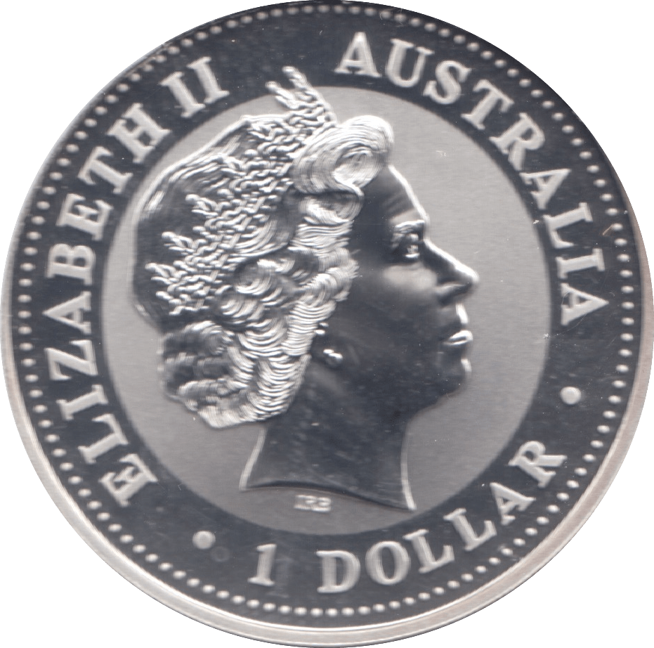1999 ONE DOLLAR KOOKABURRA SILVER PROOF - SILVER WORLD COINS - Cambridgeshire Coins