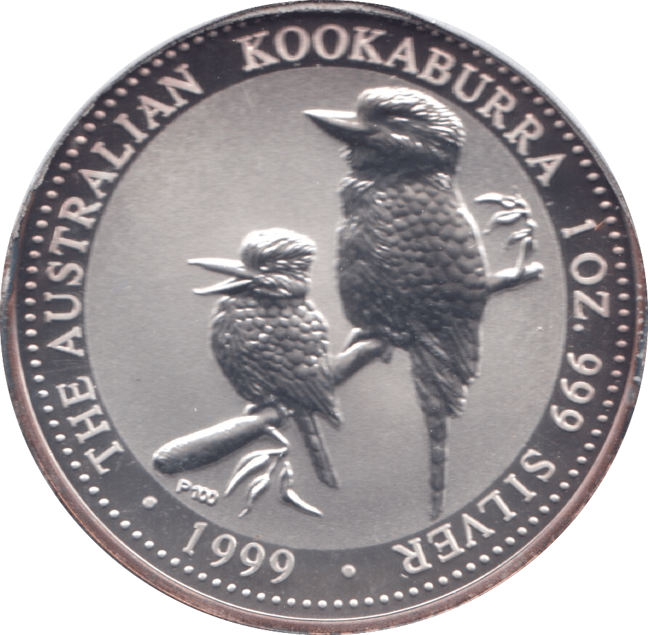 1999 ONE DOLLAR KOOKABURRA SILVER PROOF - SILVER WORLD COINS - Cambridgeshire Coins