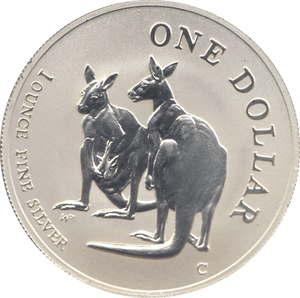 1999 ONE DOLLAR SILVER PROOF USA - SILVER WORLD COINS - Cambridgeshire Coins