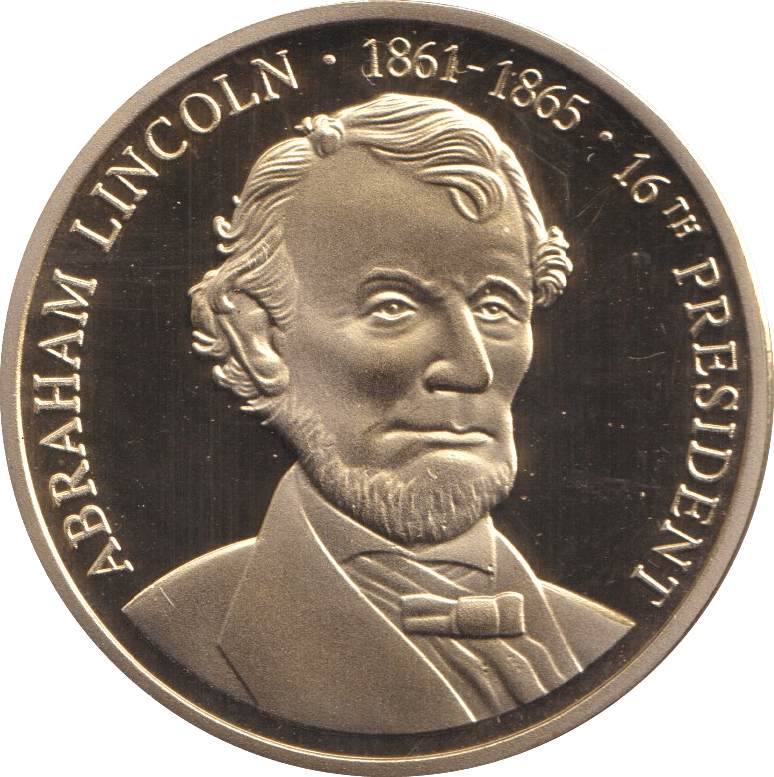1999 PROOF MEDALLION ABRAHAM LINCOLN USA - WORLD COINS - Cambridgeshire Coins